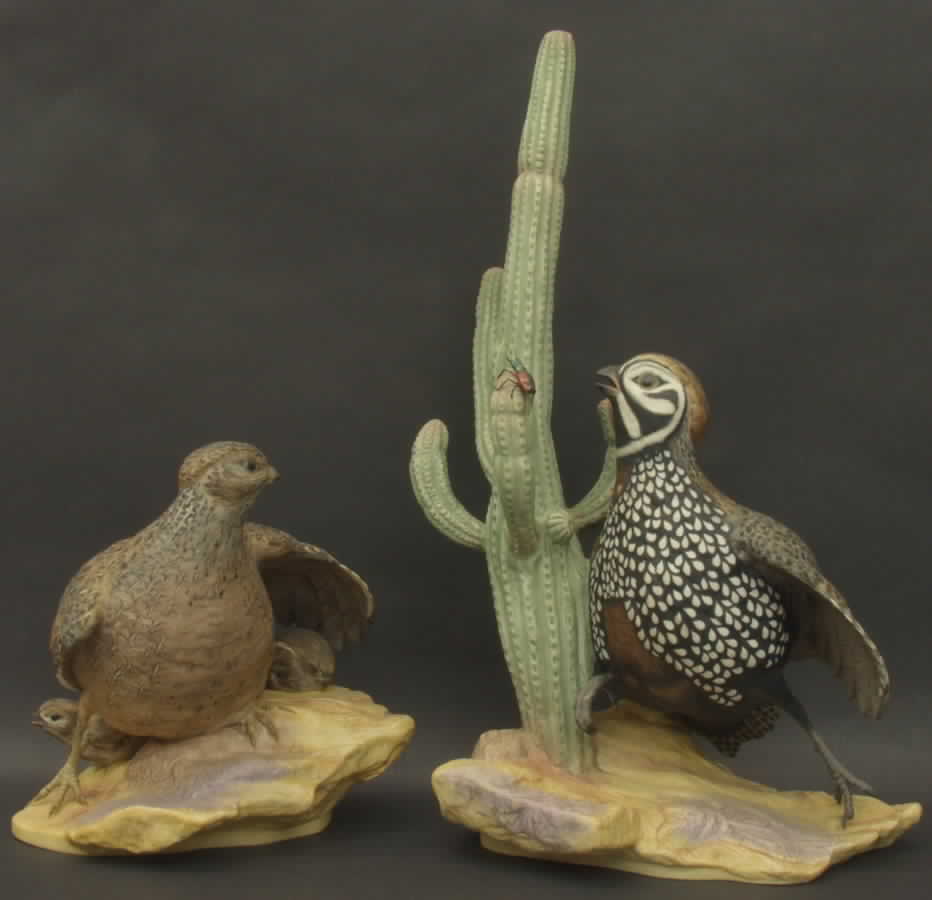 Boehm Birds Mearns Quail-Pair - No Box by Boehm-1