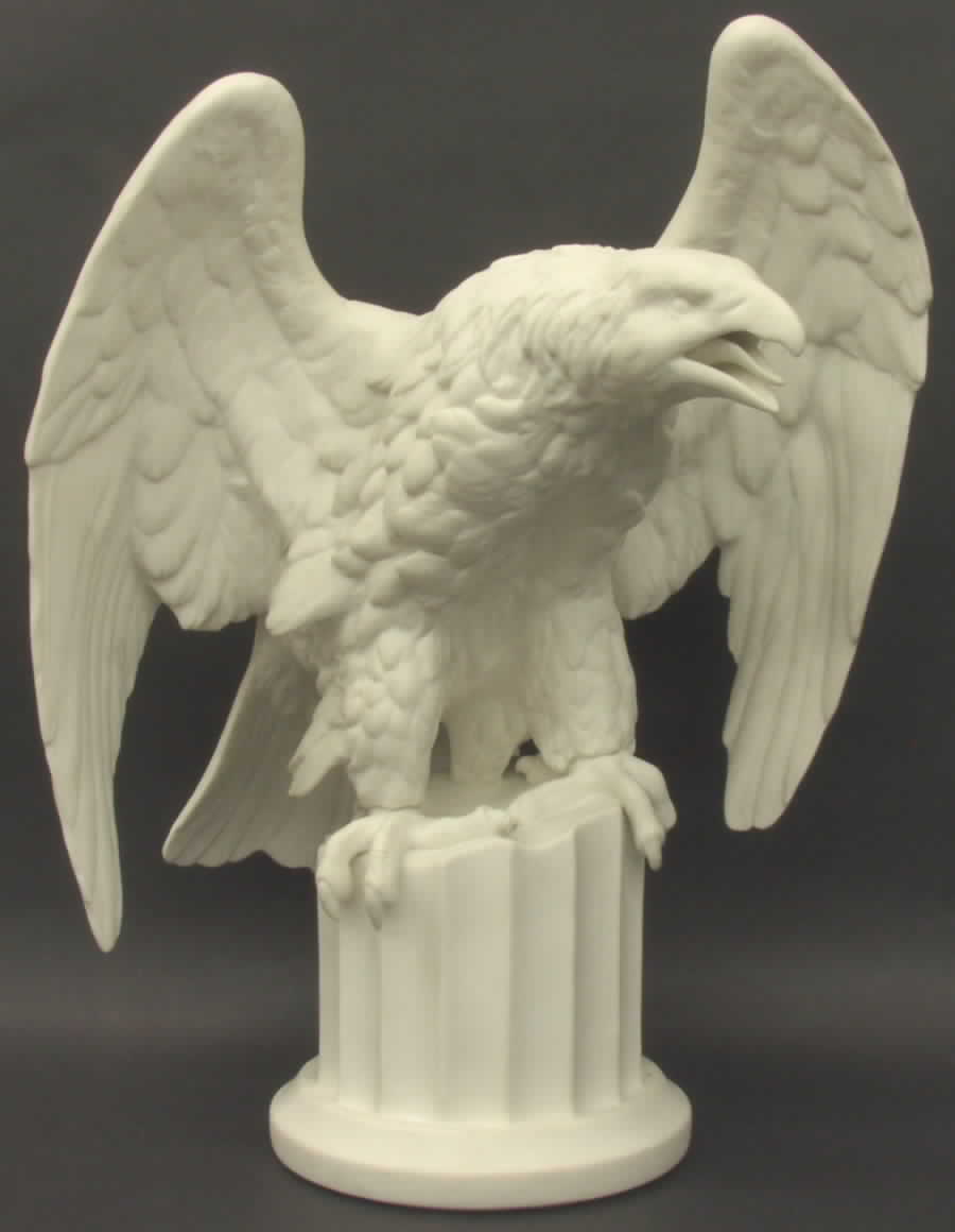 Boehm Birds American Eagle-Bisque - No Box by Boehm-1