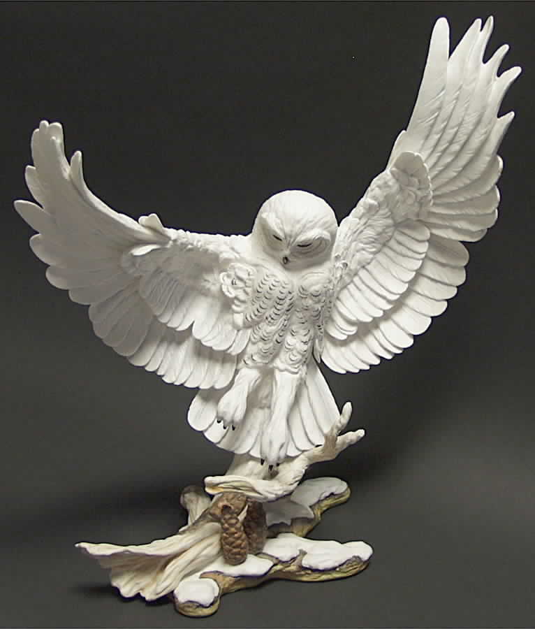 Boehm Birds Snowy Owl - No Box by Boehm-1