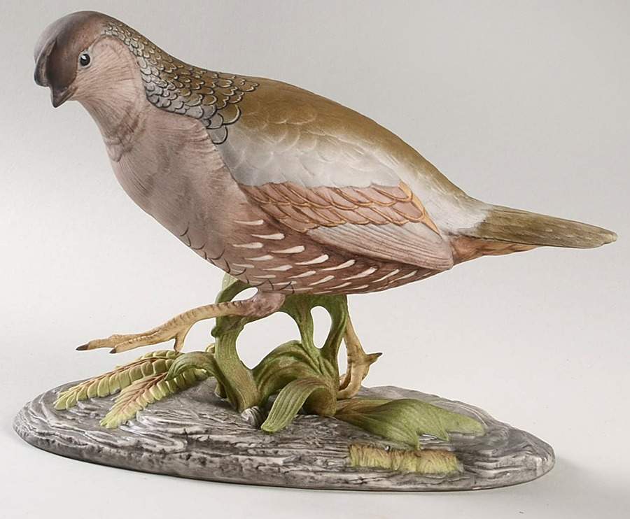 Boehm Birds California Quail-Female Only - No Box by Boehm-1