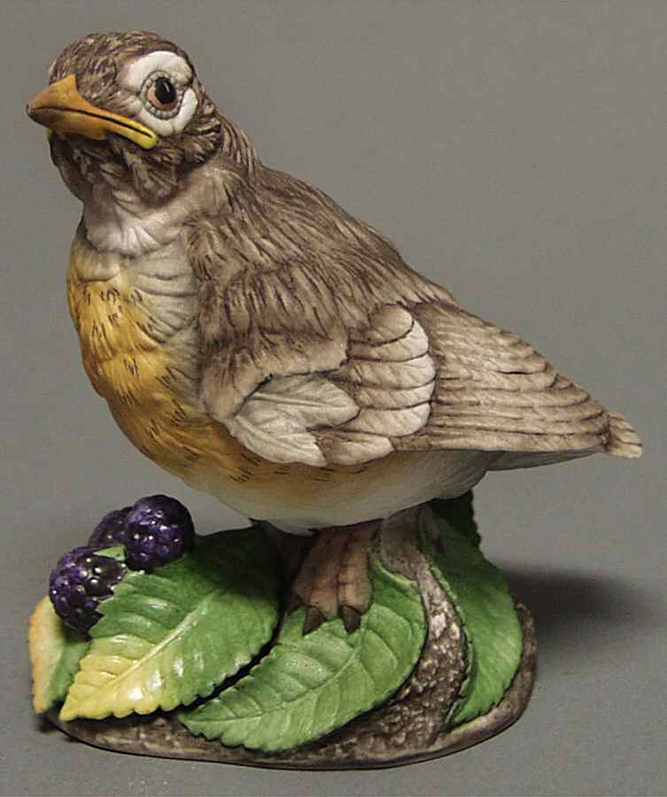Boehm Birds Fledgling Robin - No Box by Boehm-1