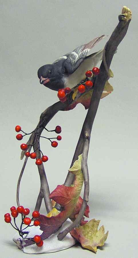 Boehm Birds Slated Colored Junco - No Box by Boehm-1