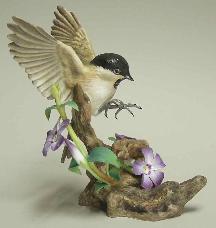 Boehm Birds Marsh Tit With Periwinkle - No Box by Boehm-1