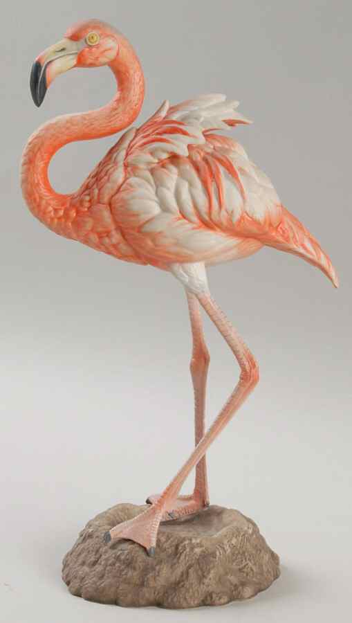 Wading Bird Series Flamingo - No Box by Boehm-1