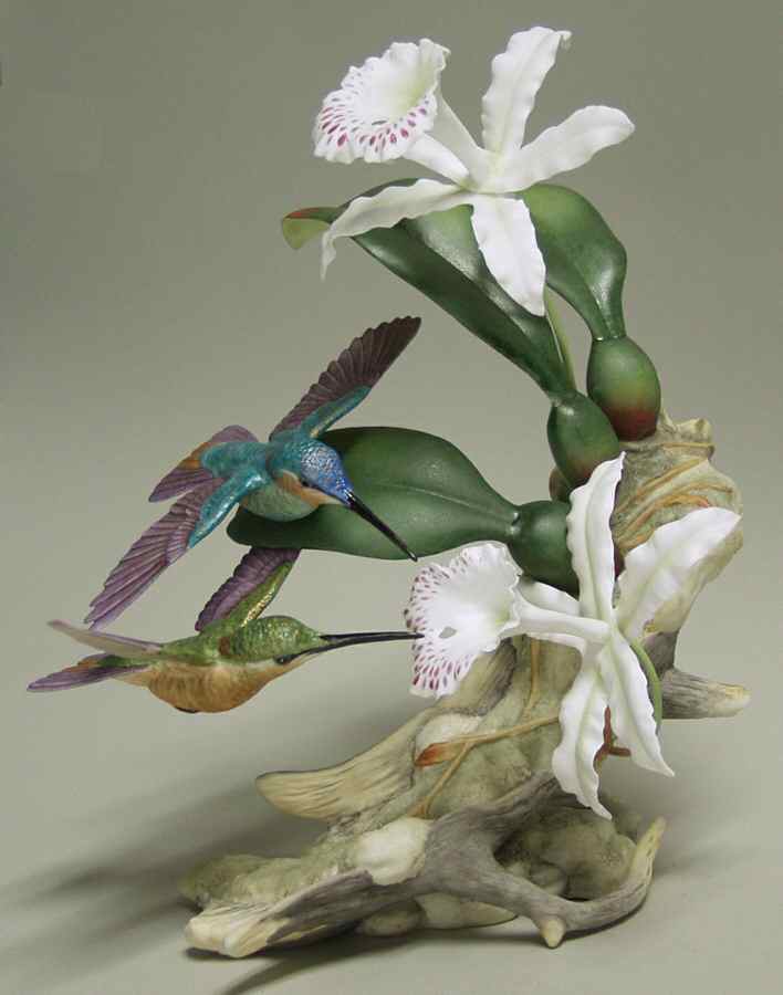 Boehm Birds Leadbeaters Brilliant Hummingbird - No Box by Boehm-1