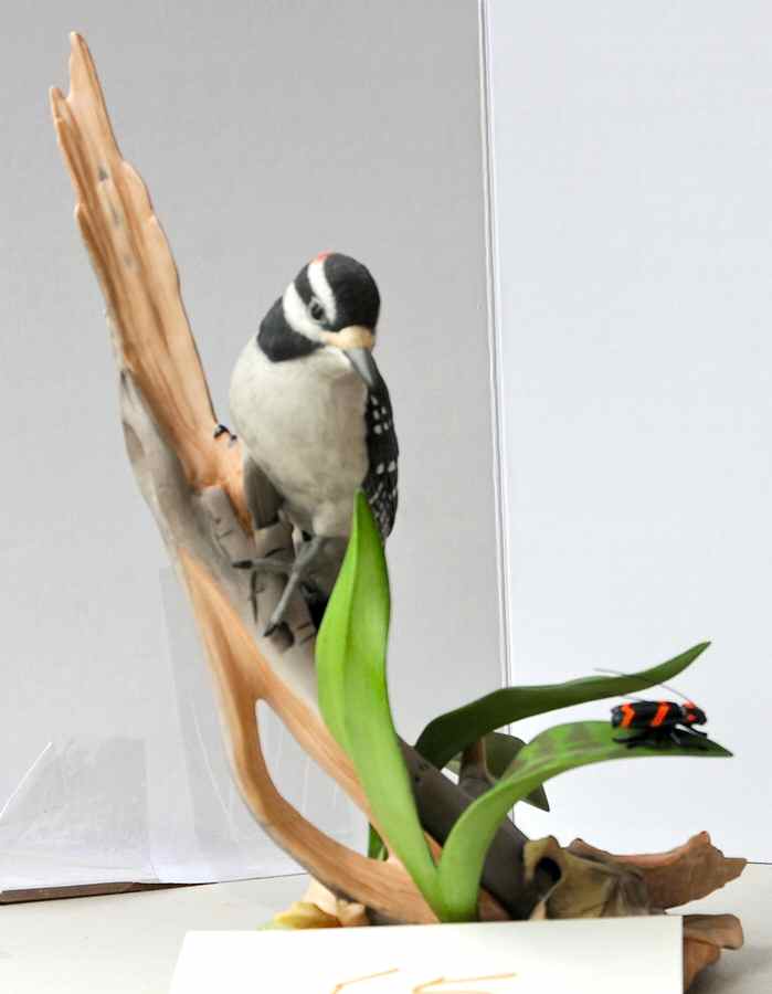 Boehm Birds Downy Woodpecker - No Box by Boehm-1