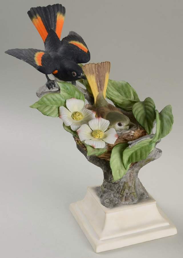 Boehm Birds American Redstarts - No Box by Boehm-1