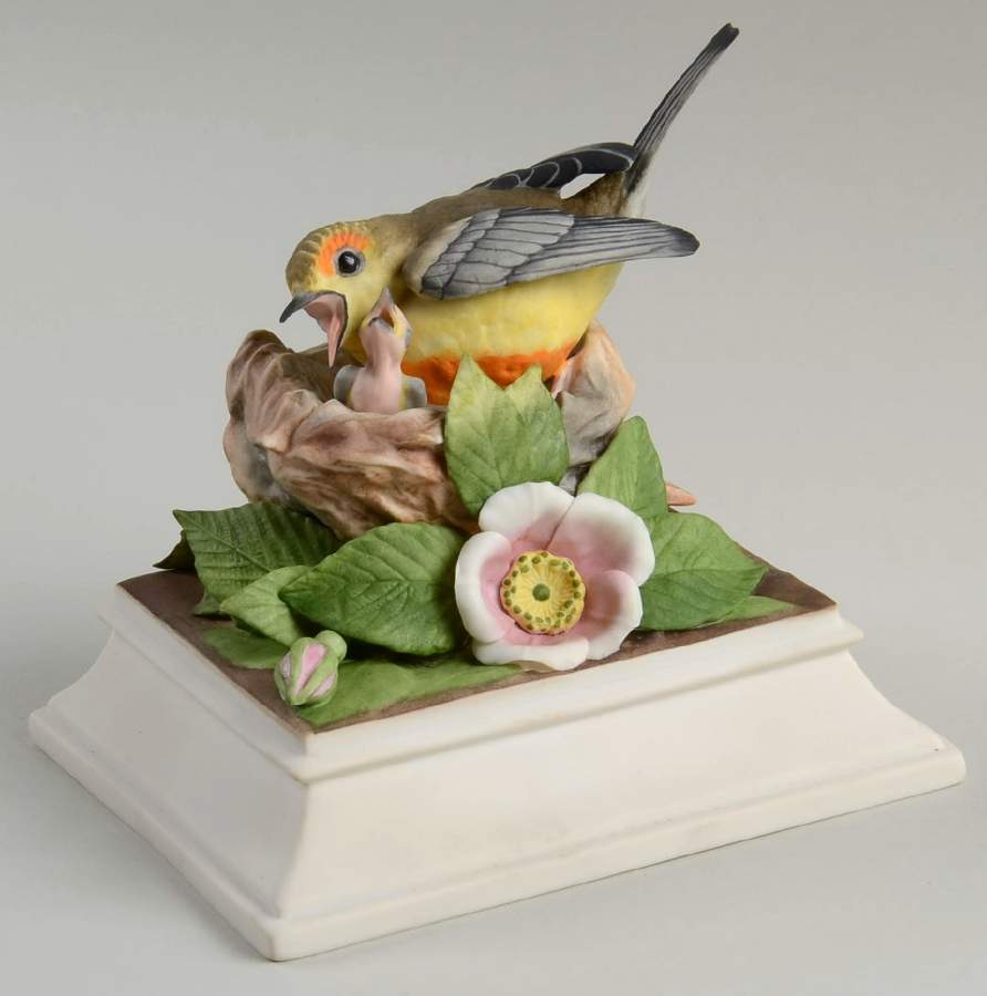 Boehm Birds Prothonotary Warbler - No Box by Boehm-1