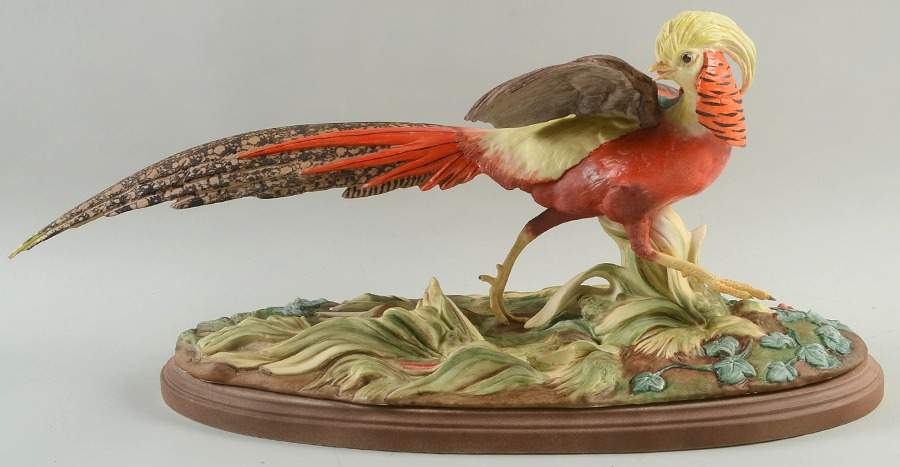 Boehm Birds Golden Oriental Pheasant - No Box by Boehm-1