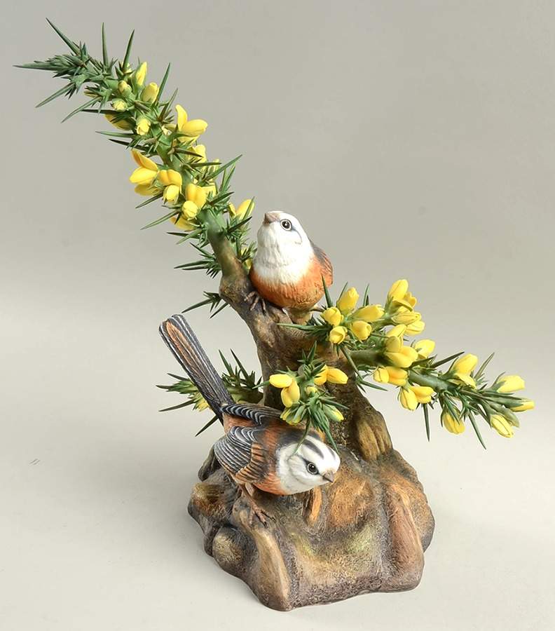 Boehm Birds Long Tailed Tits - No Box by Boehm-1