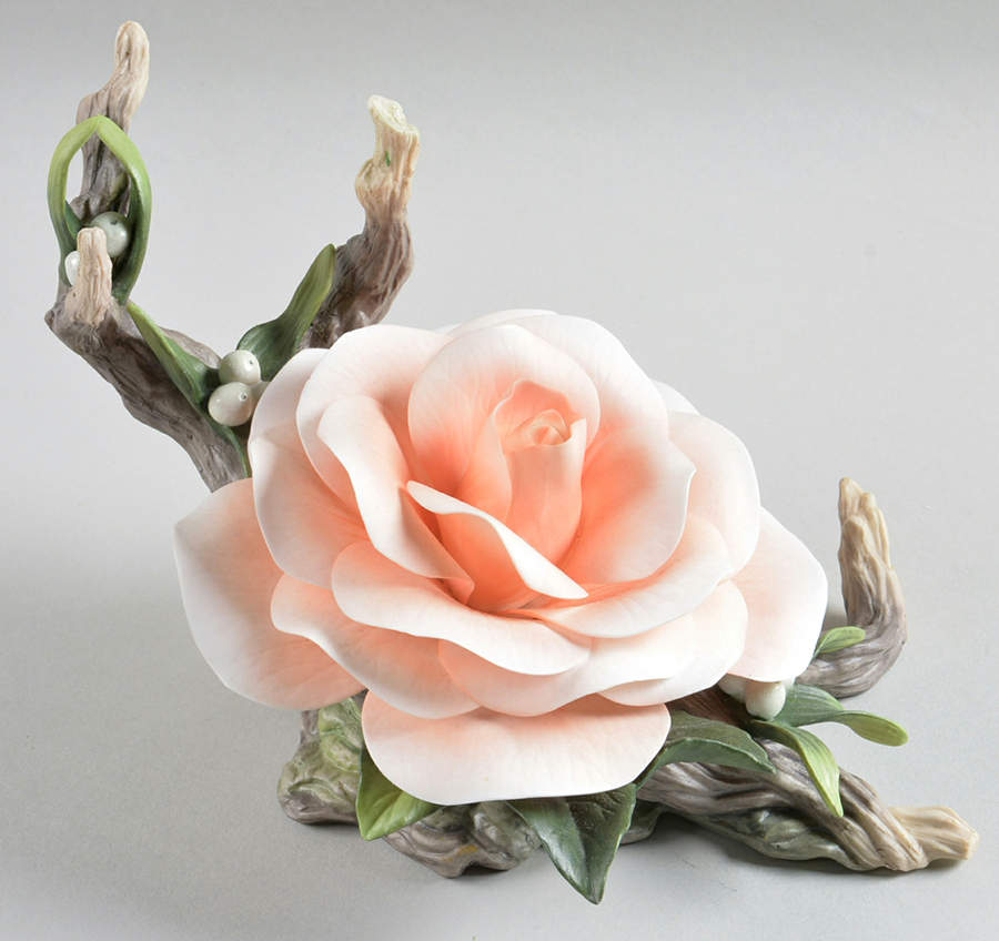 Flower Sculptures Rose-New Year - No Box by Boehm-1