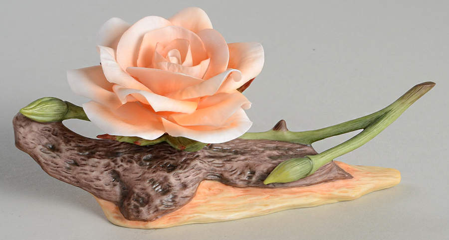 Flower Sculptures Rainbow Rose - Tropicana - No Box by Boehm-1
