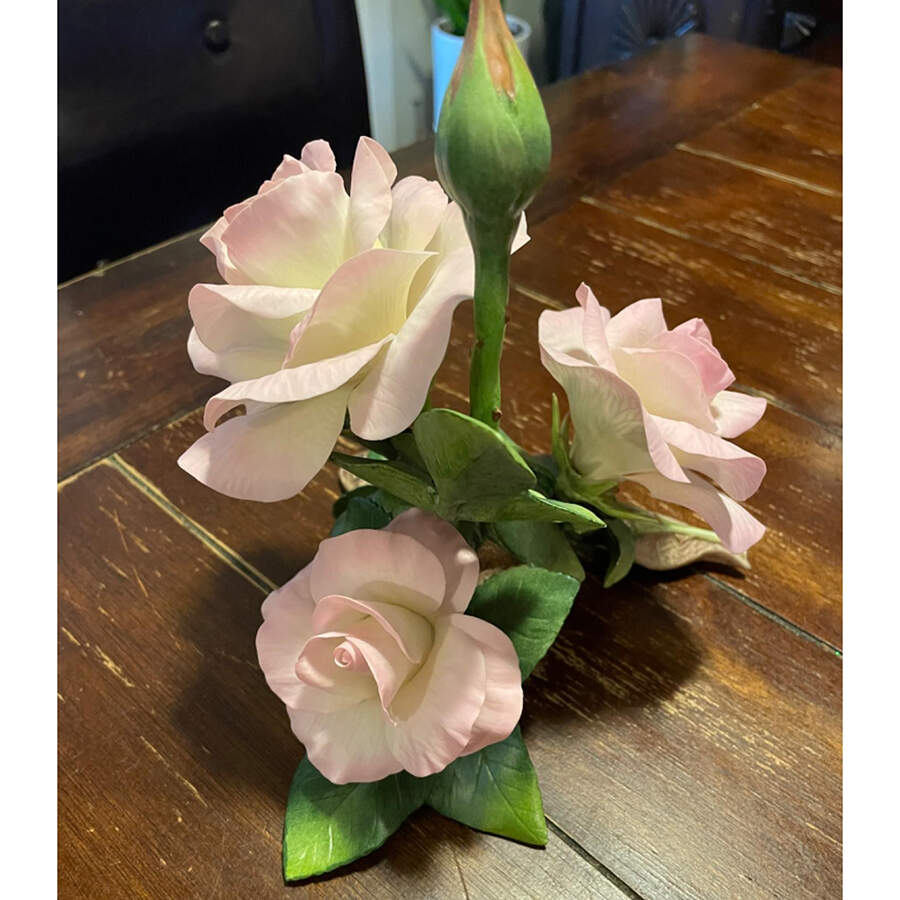 Flower Sculptures Cherish Roses Arrangement - No Box by Boehm-1