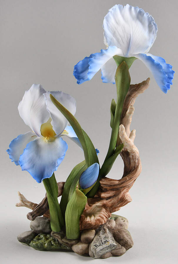 Flower Sculptures Van Gogh Iris - No Box by Boehm-1