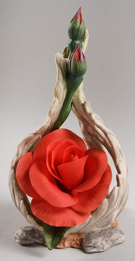 Flower Sculptures Sweetheart Rose - No Box by Boehm-1