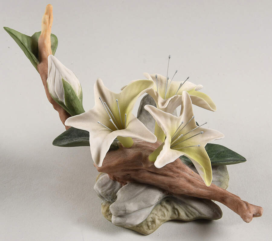 Flower Sculptures Sweet Azalea-White - No Box by Boehm-1