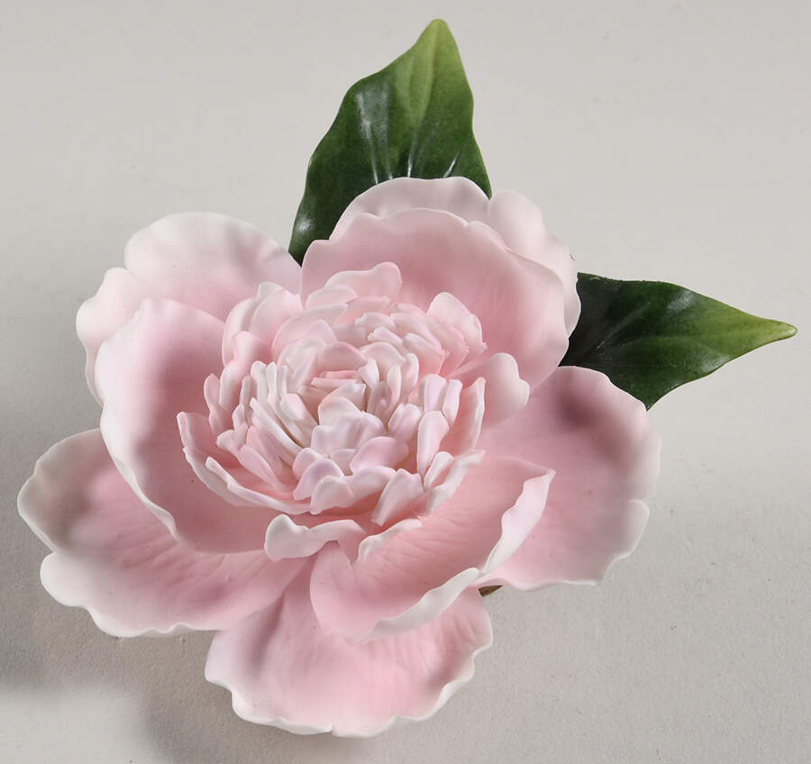 Flower Sculptures Pink Peony - No Box by Boehm-1