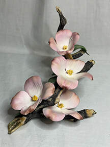 Flower Sculptures Dogwood Cornus - No Box by Boehm-1