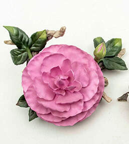 Flower Sculptures Old-Fasioned Rose - No Box by Boehm-1