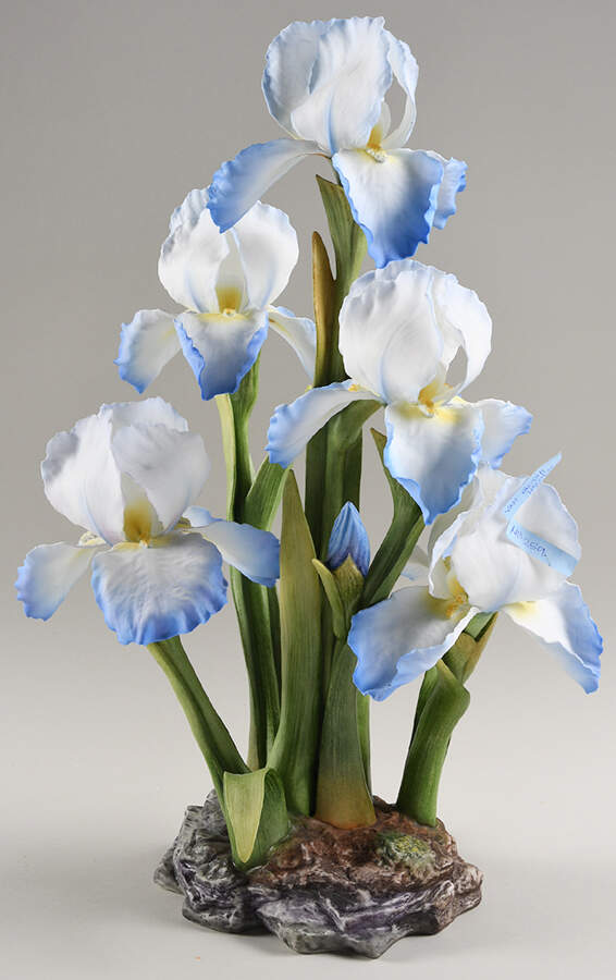 Flower Sculptures Van Gogh Irises - No Box by Boehm-1