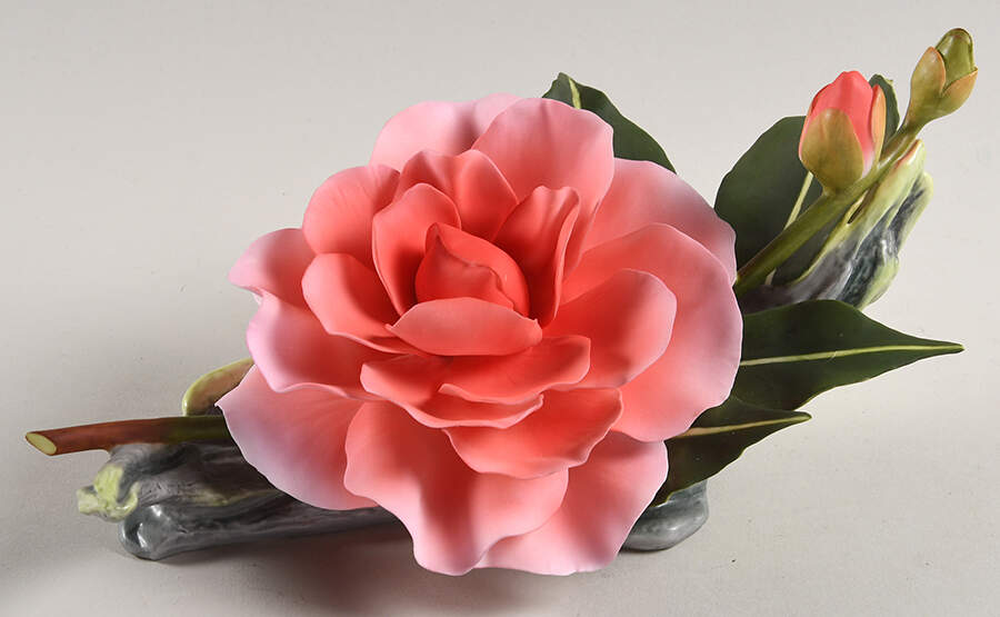 Flower Sculptures Camellia-Chrysanthemum Petal - No Box by Boehm-1