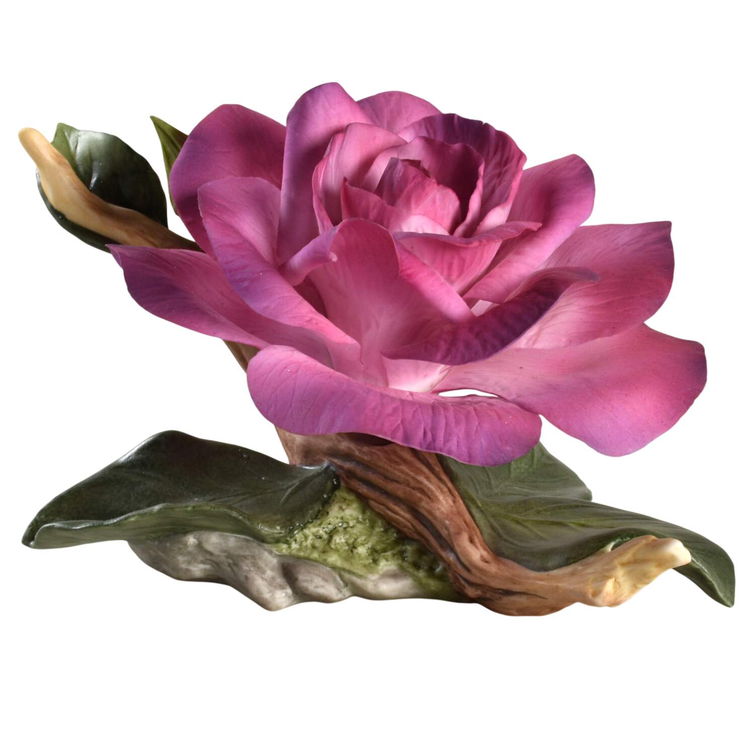 Flower Sculptures Wild Berry Breeze Rose - No Box by Boehm-1