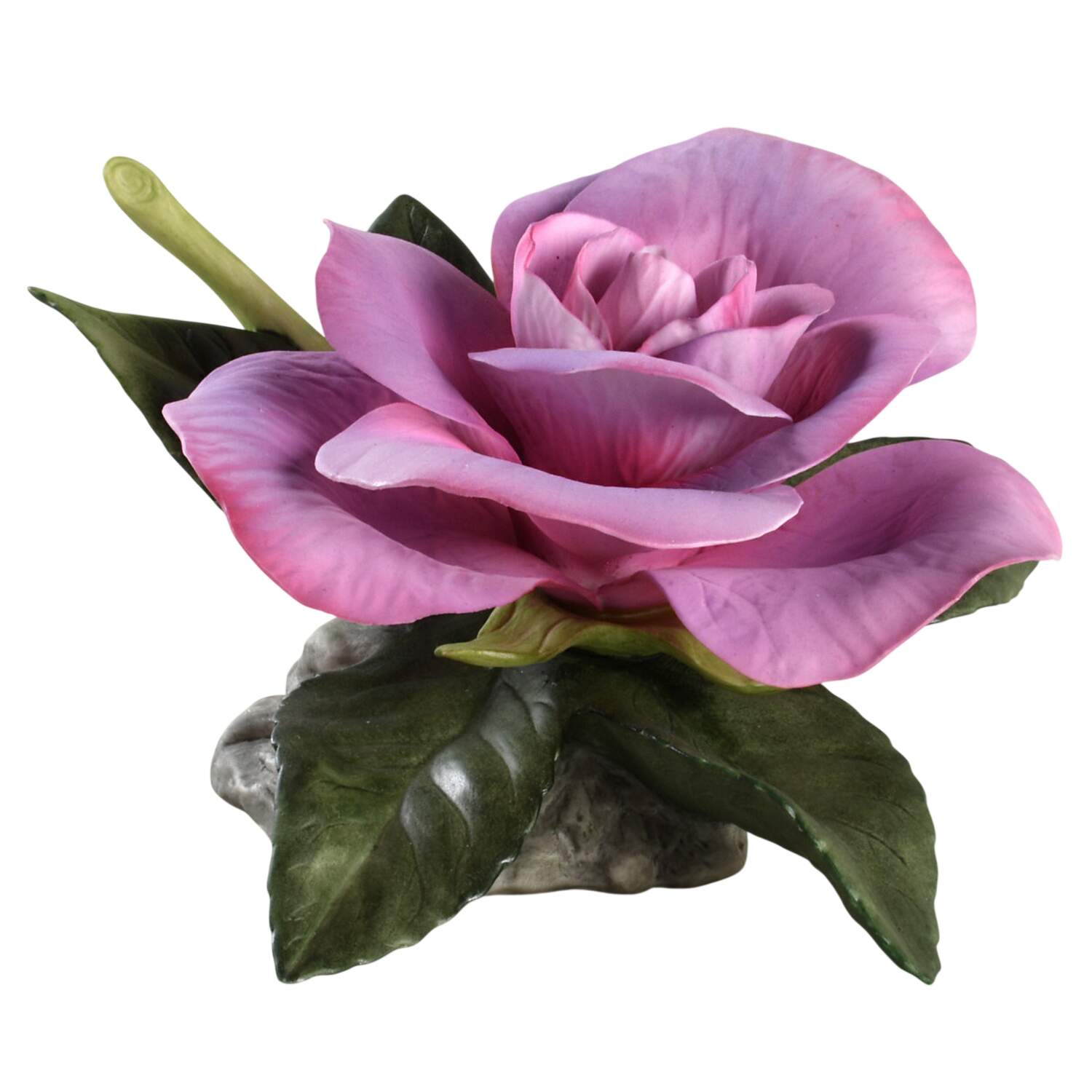 Flower Sculptures Pink Rose - No Box by Boehm-1