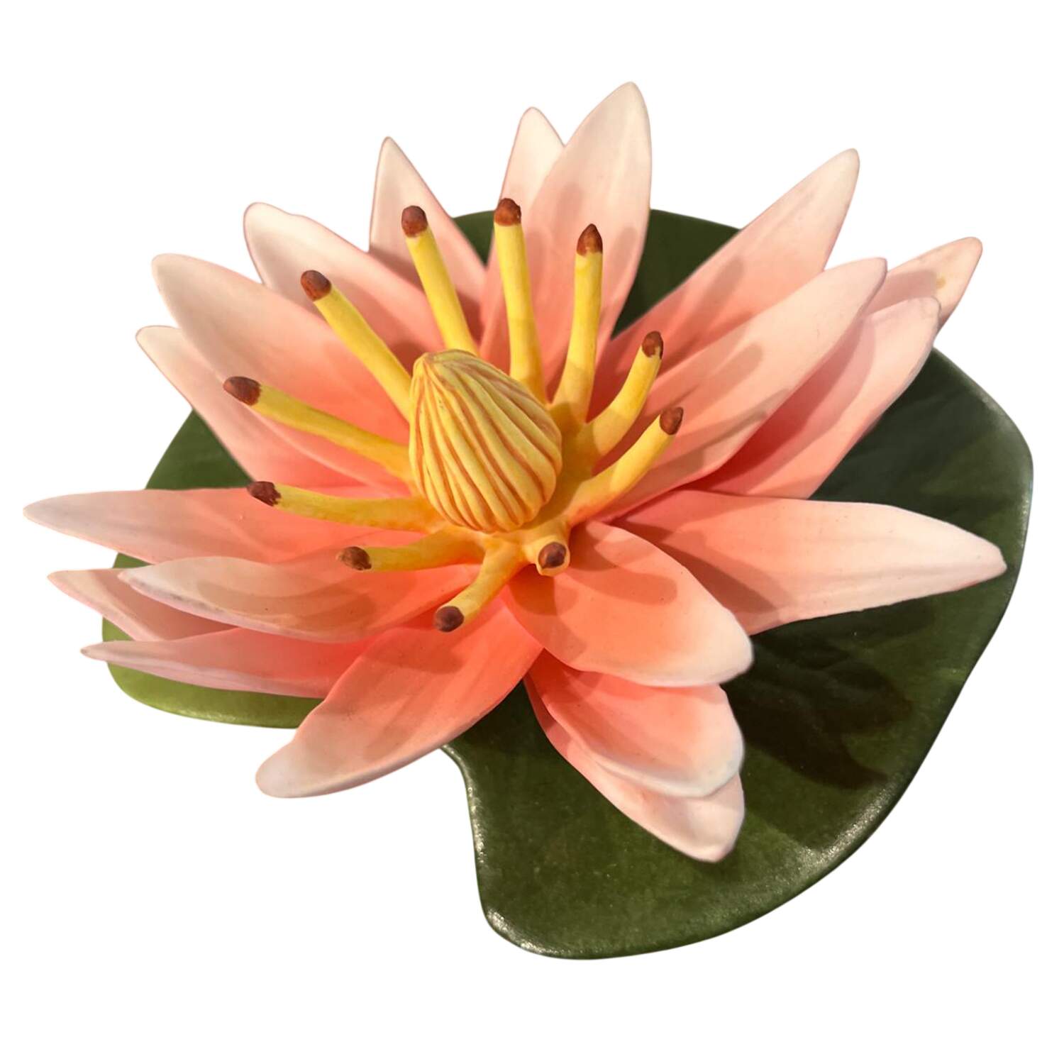 Flower Sculptures Pink Waterlily - No Box by Boehm-1