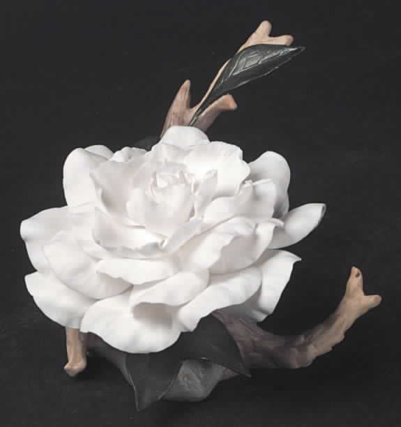Flower Sculptures Gardenia - No Box by Boehm-1