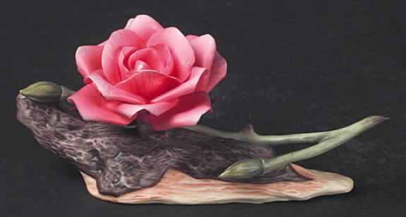 Flower Sculptures Rainbow Rose-Helen Boehm - No Box by Boehm-1
