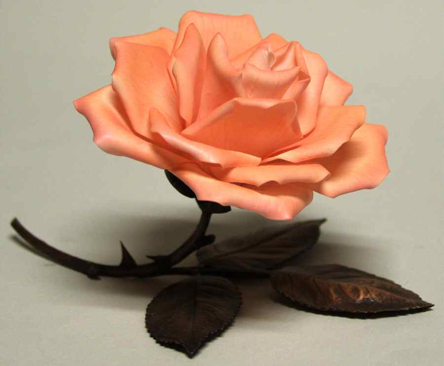 Romance of The Rose Shreveport Rose - No Box by Boehm-1