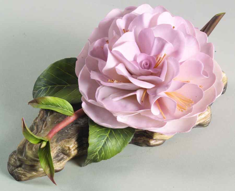 Flower Sculptures Camellia-Edward Boehm - No Box by Boehm-1