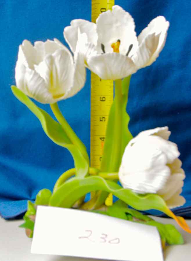 Flower Sculptures Parrot Tulips - No Box by Boehm-1