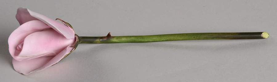 Flower Sculptures Pink Rose Bud - No Box by Boehm-1