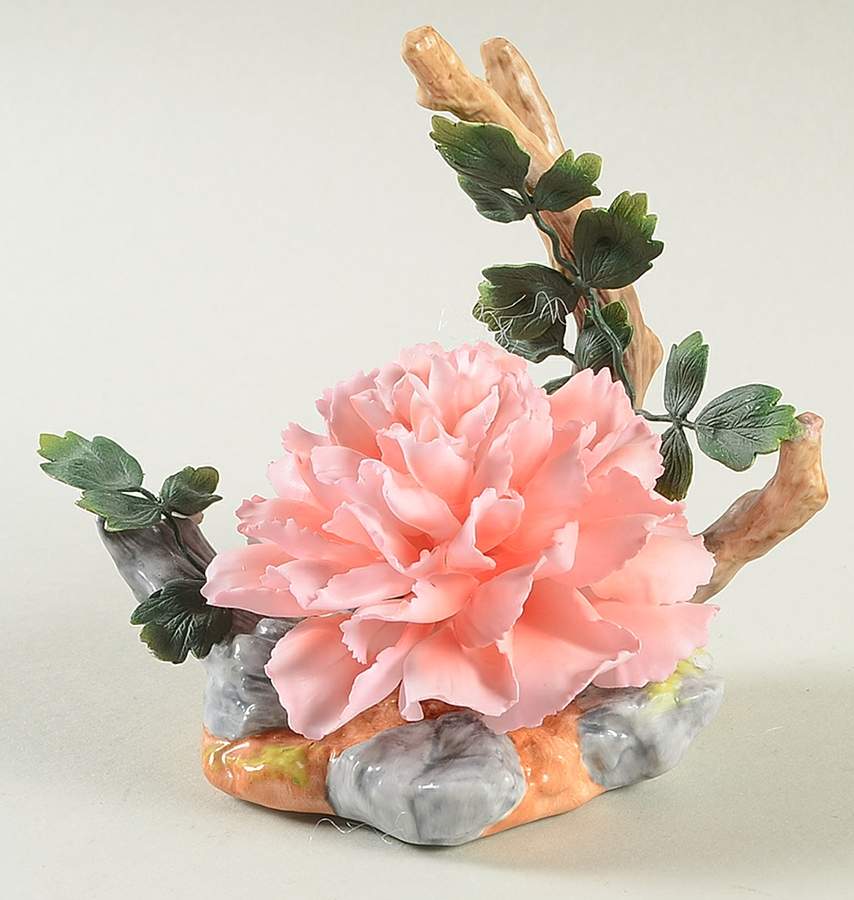 Flower Sculptures Pink Carnation - No Box by Boehm-1