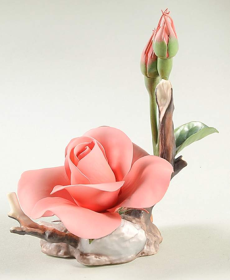 Flower Sculptures Joyfulness Rose - No Box by Boehm-1