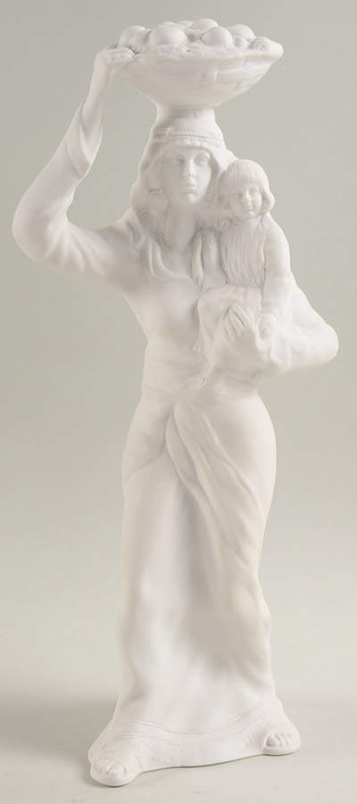 Spirit of Bethlehem Woman With Fruit - No Box by Boehm-1