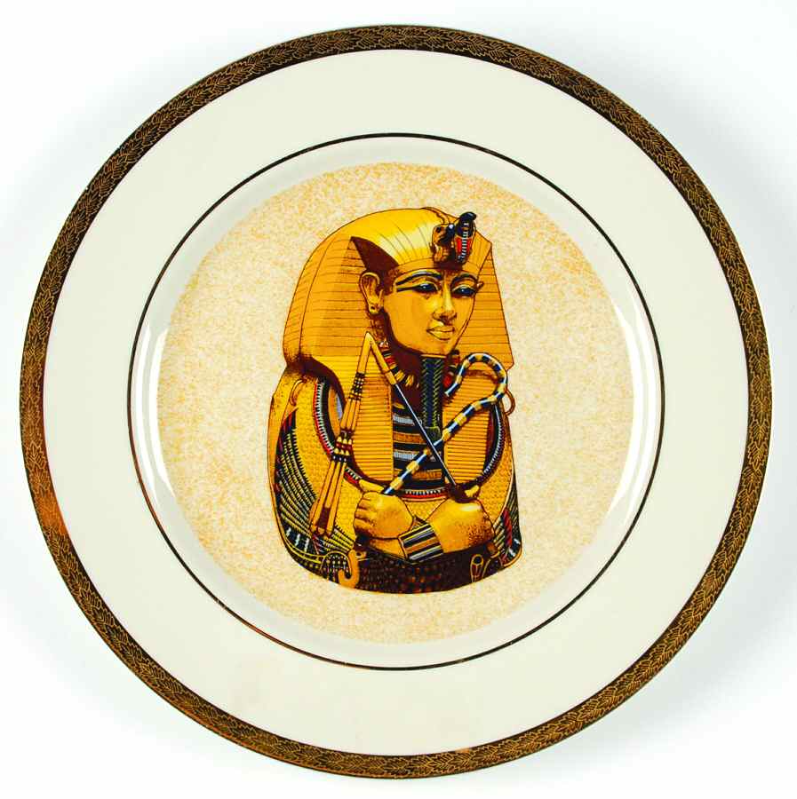 Boehm Plate King Tut - Boxed by Boehm-1