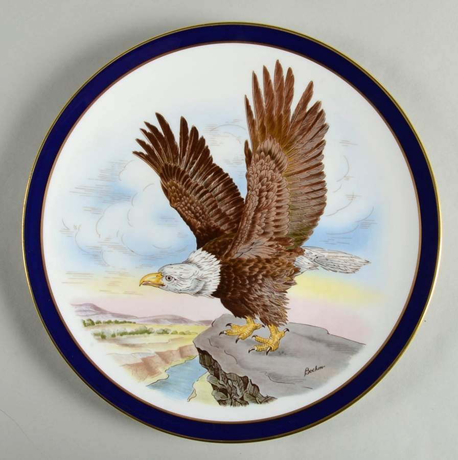 Boehm Plate Reagan/Bush Eagle - No Box by Boehm-1