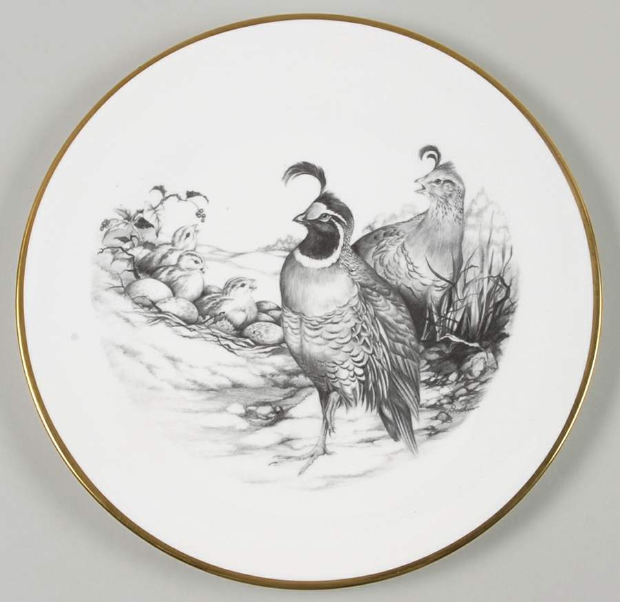 Gamebirds California Quail - Boxed by Boehm-1