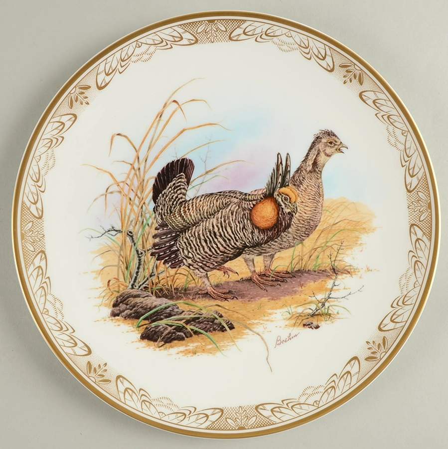 Game Birds of North America Prairie Grouse - No Box by Boehm-1