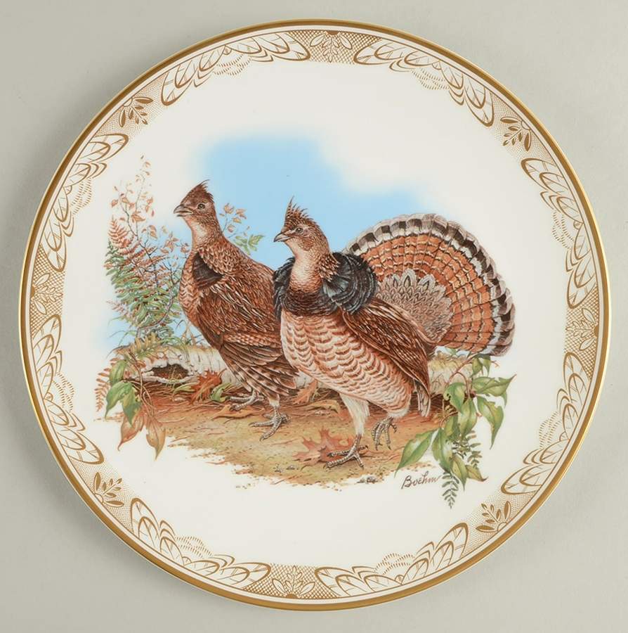 Game Birds of North America Ruffed Grouse - Boxed by Boehm-1