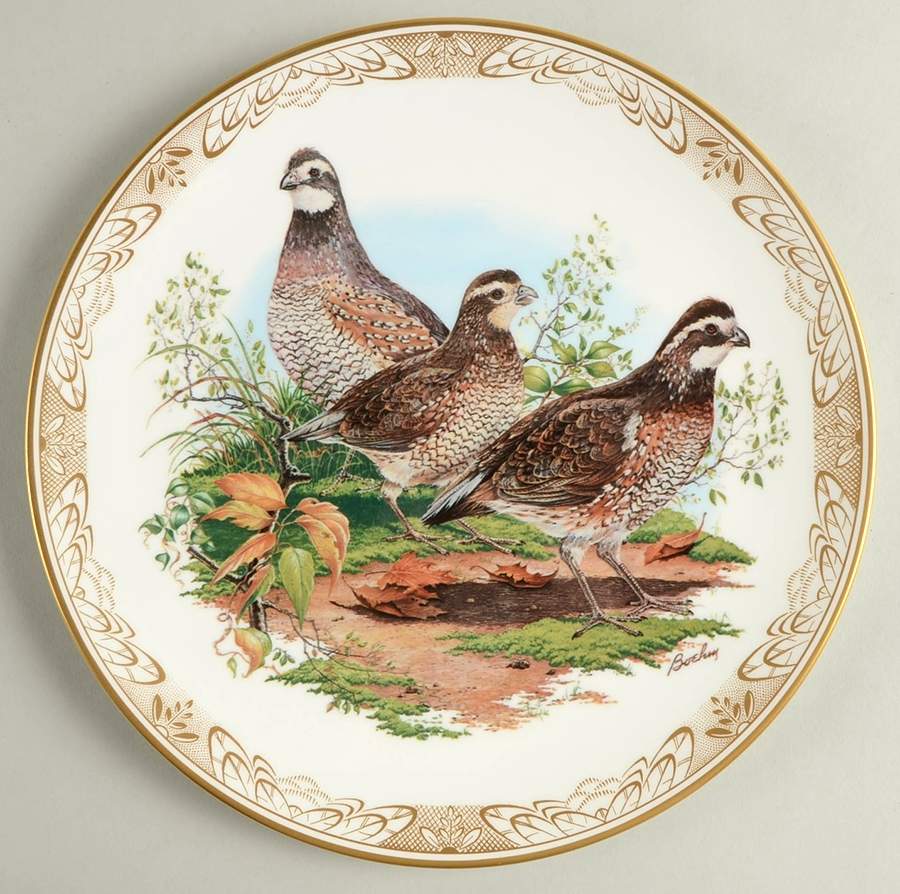 Game Birds of North America Bobwhite Quail - No Box by Boehm-1