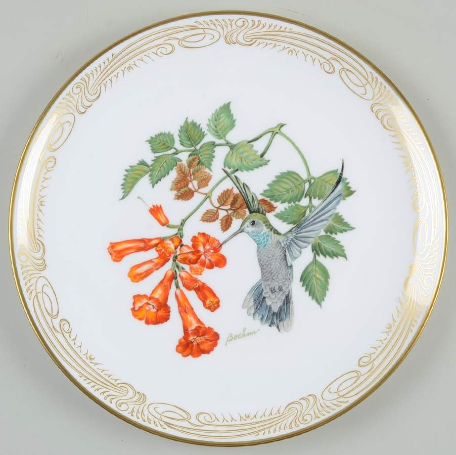 Hummingbird Blue-Throated - Boxed by Boehm-1