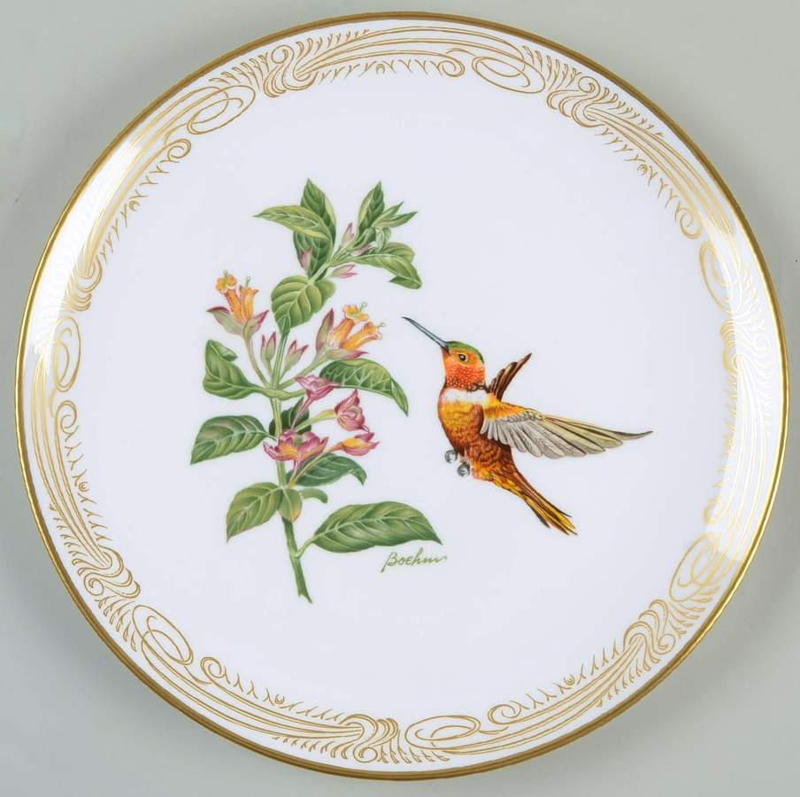 Hummingbird Rufous Flame Bearer - Boxed by Boehm-1