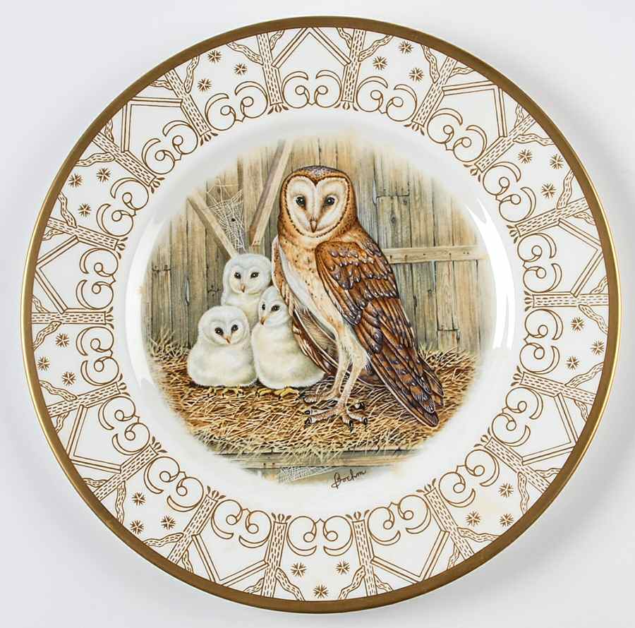 Owl Collection Barn Owl - Boxed by Boehm-1