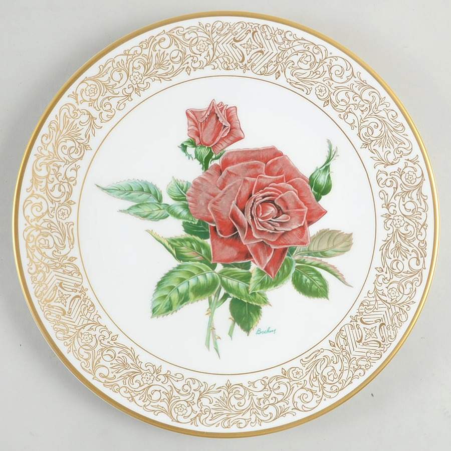 Award-Winning Roses The Mister Lincoln Rose - Boxed by Boehm-1