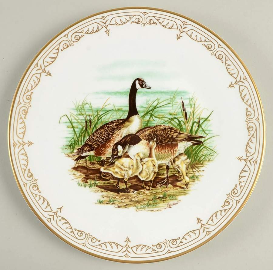 Water Birds of North America Canada Geese - With Box by Boehm-1