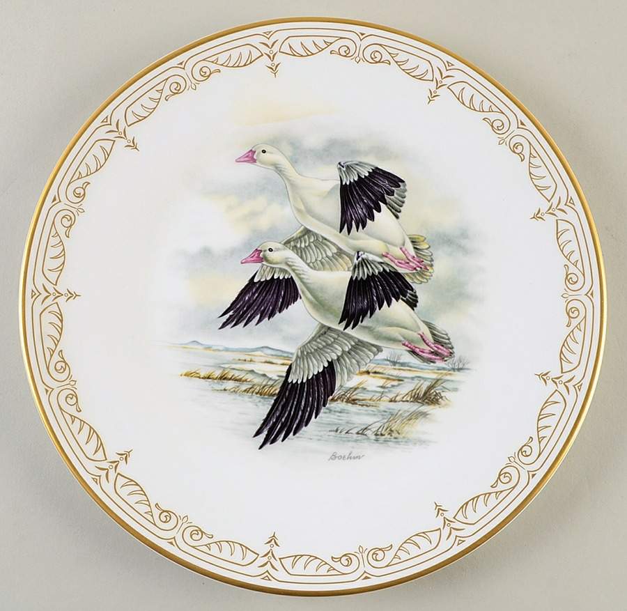 Water Birds of North America Ross Geese - No Box by Boehm-1