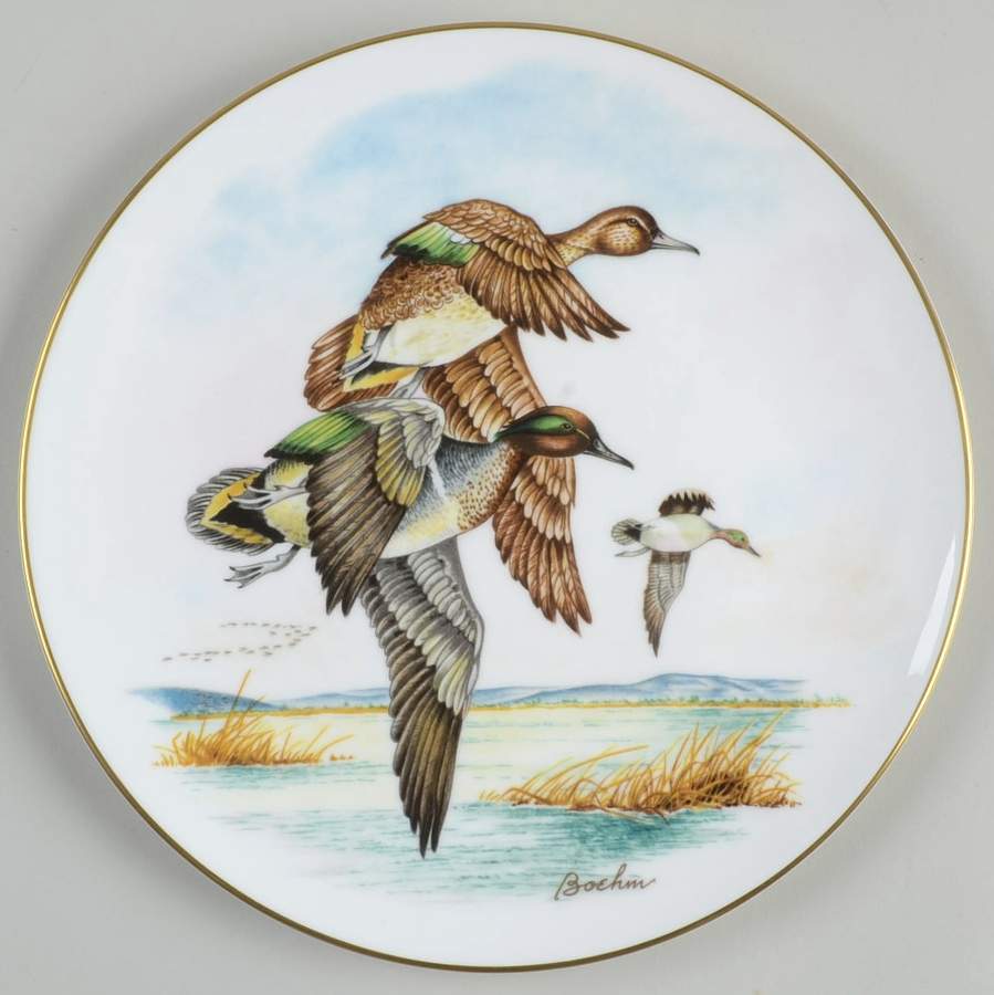 Water Birds of North America Green Winged Teal - Boxed by Boehm-1